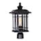 Cwi Lighting Blackburn 1 Light Outdoor Black Lantern Head 0411PT9-1-101 - alternate 1